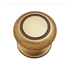 POMO 30MM CUERO CEPILLADO 06315