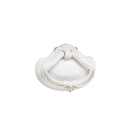 TIRADOR ANILLA 54MM. PATINA BLANCA 218BBB2