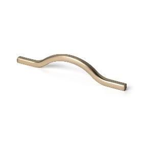 TIRADOR 96/128 MM LATON SATINADO LARGO 140MM