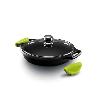 CACEROLA BAJA ALUMINIO FUNDIDO 24 CM KIWI