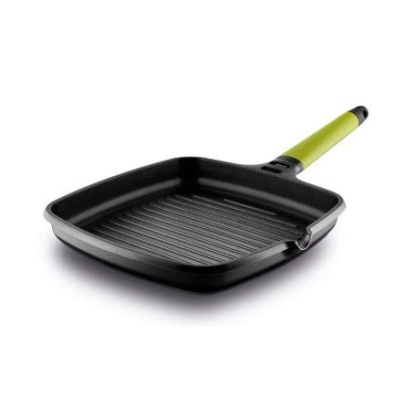 GRILL ALUMINIO FUNDIDO 27X27 CM KIWI