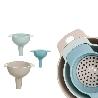 EMBUDOS PLASTICO CON FILTRO