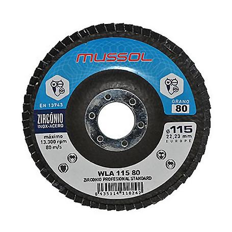 DISCO LAMINAS WLA 115 G80 INOXIDABLE