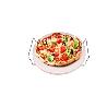 PIEDRA PIZZA CON ASAS 33 CM