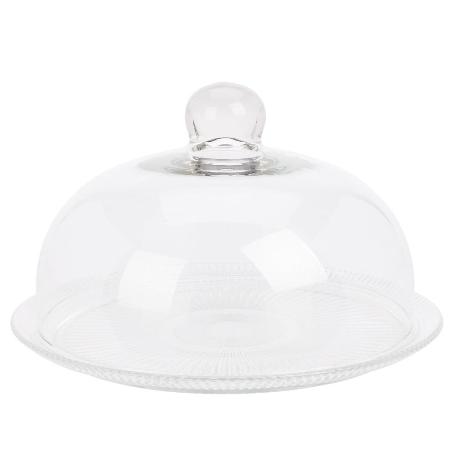 TARTERA QUESERA VIDRIO 30CM