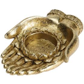 PORTAVELAS MANOS 14,3X10,2 CM