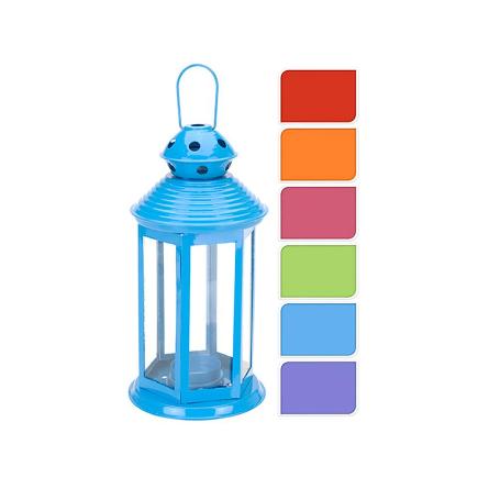 LINTERNA VELA 11X22 CM COLORES