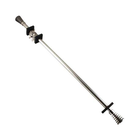 BARRA CORTINA METAL 70/120 CM PLATA