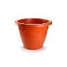 MACETA REDONDA 51X51X41CM MARRON 11271