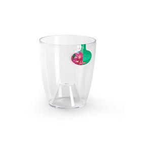 MACETA TRANSPARENTE ORCHID 12,5X17 CM