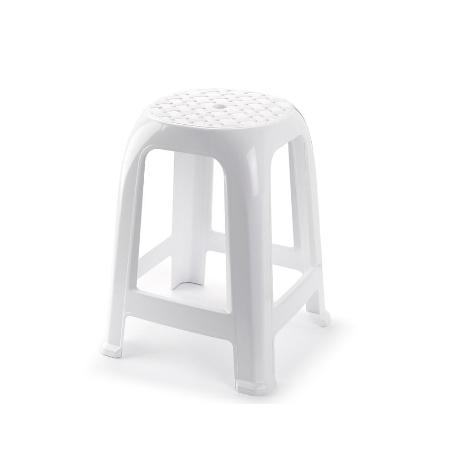 TABURETE ALTO 37X37X46,5 CM BLANCO
