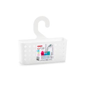 COLGADOR BAÑO BLANCO