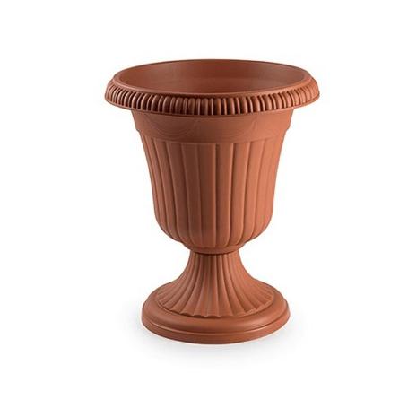 MACETA COPA OLIMPO 48 CM MARRON
