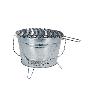 BARBACOA CUBO ZINC PATAS 27 CM