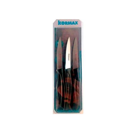 CUCHILLOS MONDADOR 9 CM MANGO NEGRO