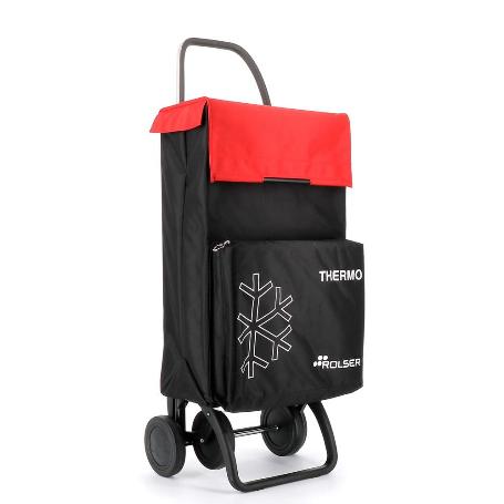 CARRO COMPRA TERMO FRESH MF 4R NEGRO/ROJO