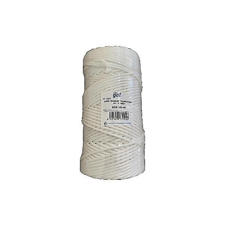 CUERDA TRENZADA POLIPROPILENO 5MM BLANCA 200MT