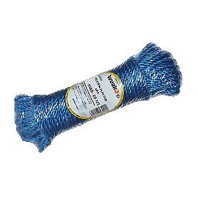 CUERDA PLASTICO 4 MM AZUL 20MT