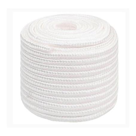 CUERDA NYLON MATE 12MM. BLANCA 100MT