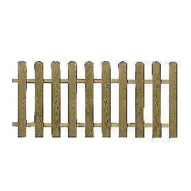 VALLA CLASICA MADERA 200X80 CM PINO