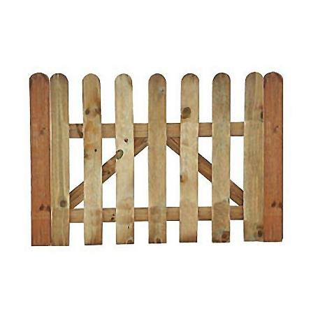 PUERTA VALLA CLASICA 100X80CM. PINO