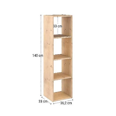 ESTANTERIA DINAMIC 1400X360X330 4 BALDAS