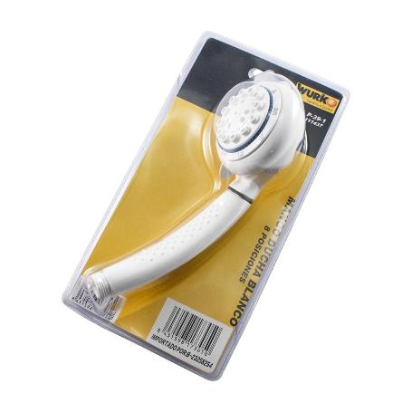 MANGO DUCHA BLANCO 8 POSICIONES 9 CM