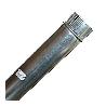 TUBO ESTUFA GALVANIZADO 110MM. 1MT