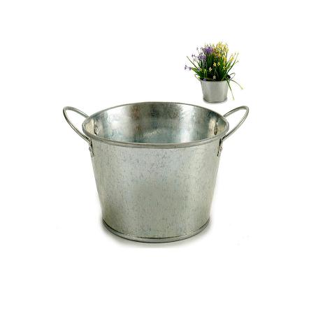 MACETERO ASAS ZINC 20X27,5X10,5 CM