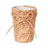 MACETERO TELA SACO LAZO 10X10 CM