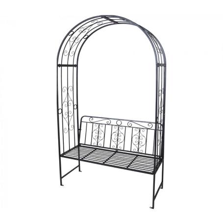 BANCO ARCO FLORAL 49X26,5X172 CM