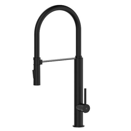 MONOMANDO FREGADERO VERT. PILOT 2 NEGRO