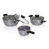 BATERIA COCINA FULL INDUCTION 3 PIEZAS HBAT3700