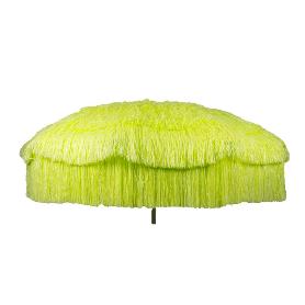 PARASOL ALUMINIO RAFIA 200 CM VERDE