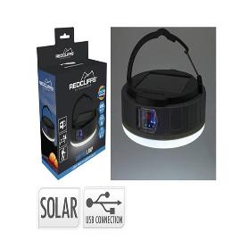 LINTERNA CAMPING SOLAR/BATERIA 16X6X6,7 CM