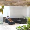 CORNER RESINA OASIS GRAFITO