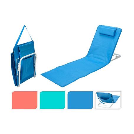 CAMA ESTERILLA + ALMOHADA PLAYA SURTIDAS