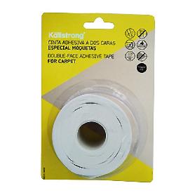 CINTA ADHESIVA 2 CARAS MOQUETA 4,5CM 10MT