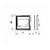 PULSADOR PLANO C/CAMPANA 6A R1603