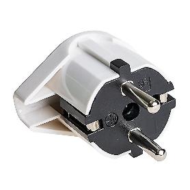 CLAVIJA BIPOLAR T/TL 16A 250V 6566 BLANCO