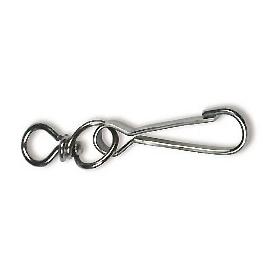 MOSQUETON NIQUEL 40MM CON ANILLA