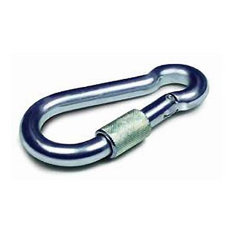 MOSQUETON BOMBERO 5X50 MM CON SEGURO