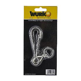 MOSQUETON NIQUEL 90MM C/ANILLA