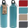 BOTELLA ALUMINIO MOSQUETON 700 ML SURTIDA