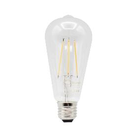 BOMBILLA CRISTAL FILAMENTO ST-64 12W E27