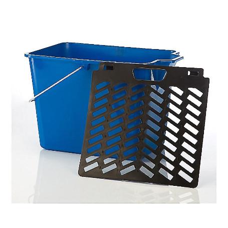 CUBETA 14 L REJILLA PLASTICO RECICLADO 1 ASA