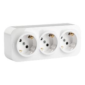 REGLETA FORIX 1P21 TOMA 3X2P+T