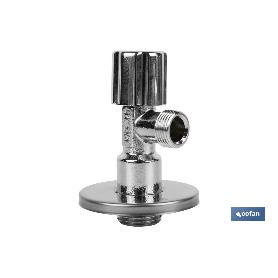 VÁLVULA DE ESCUADRA 1/2 X 3/8 MODELO PISTÓN