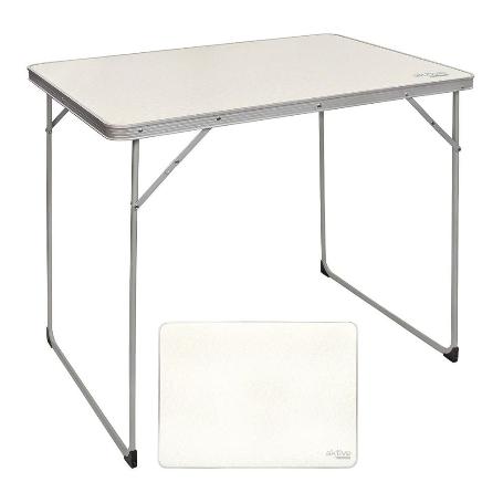 MESA PLEGABLE 80X60X70 CM BLANCA