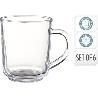 TAZAS MUG VIDRIO 220 ML